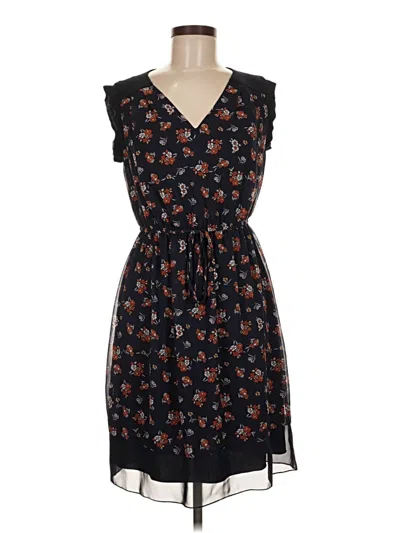 Pre-owned En Focus Studio Casual Dress In Black