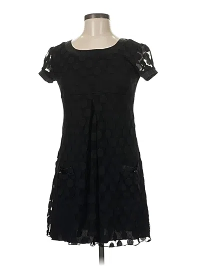 Pre-owned En Focus Studio Casual Dress In Black