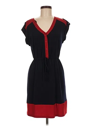 Pre-owned En Focus Studio Casual Dress In Black