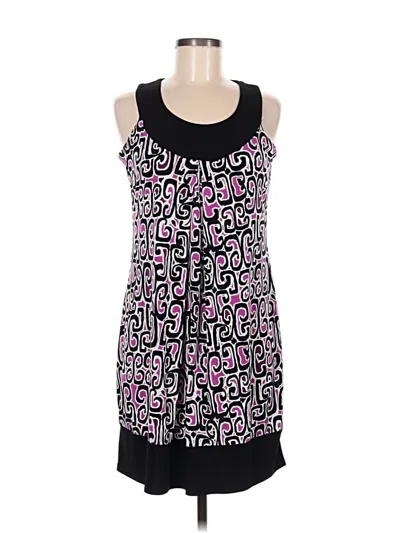 Pre-owned En Focus Studio Casual Dress In Black