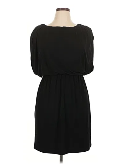 Pre-owned En Focus Studio Casual Dress In Black