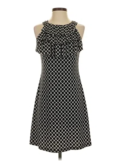 Pre-owned En Focus Studio Casual Dress In Black