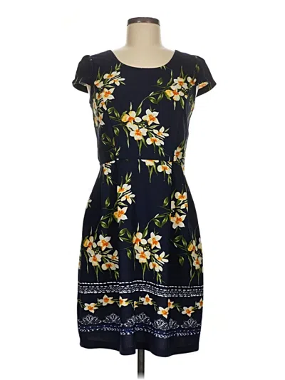 Pre-owned En Focus Studio Casual Dress In Black