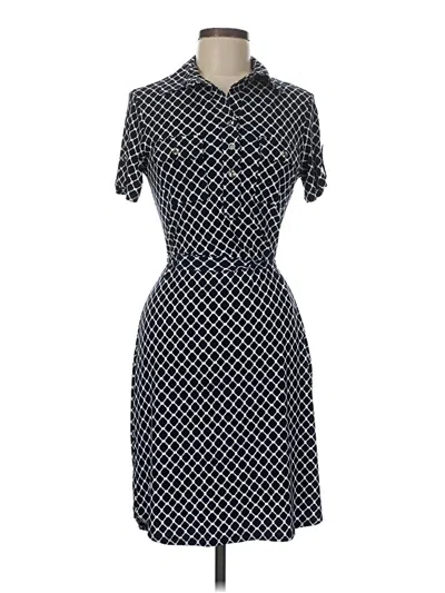 Pre-owned En Focus Studio Casual Dress In Black