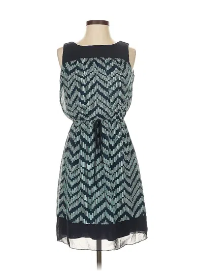 Pre-owned En Focus Studio Casual Dress In Blue