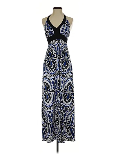 Pre-owned En Focus Studio Casual Dress In Blue