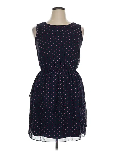 Pre-owned En Focus Studio Casual Dress In Blue