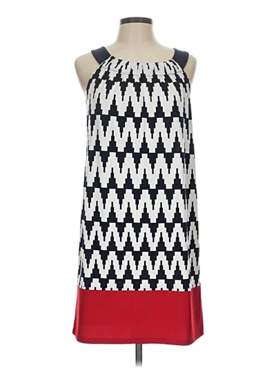 Pre-owned En Focus Studio Casual Dress In Blue