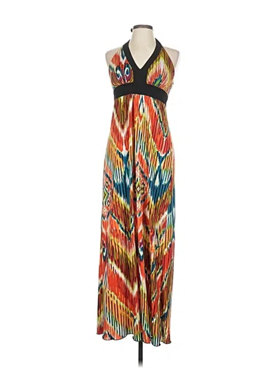 Pre-owned En Focus Studio Casual Dress In Brown