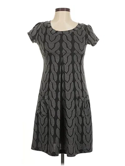 Pre-owned En Focus Studio Casual Dress In Gray