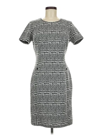Pre-owned En Focus Studio Casual Dress In Gray