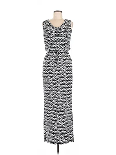 Pre-owned En Focus Studio Casual Dress In Gray