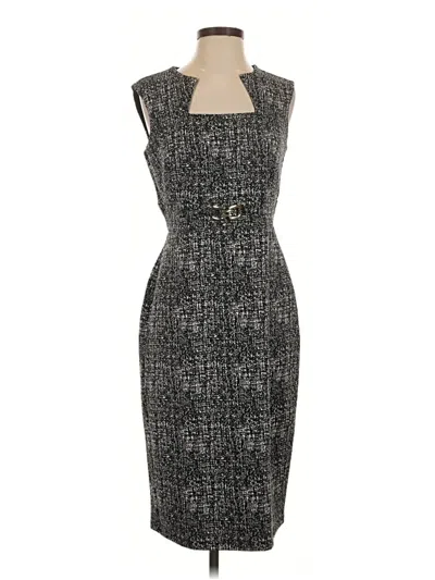 Pre-owned En Focus Studio Casual Dress In Gray