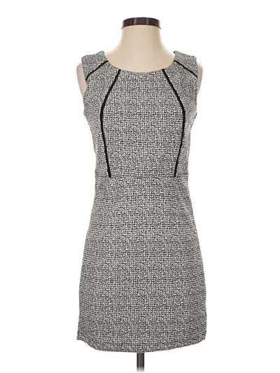 Pre-owned En Focus Studio Casual Dress In Gray