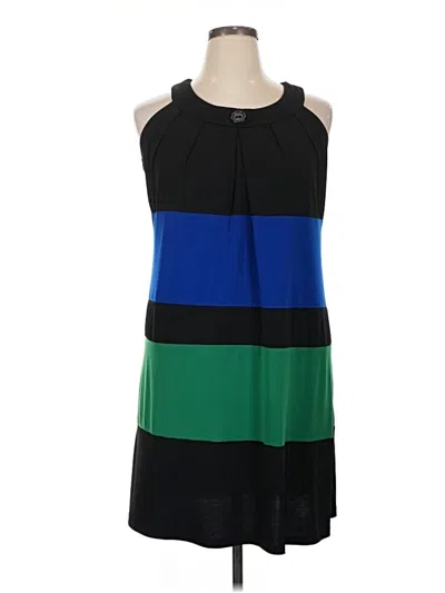 Pre-owned En Focus Studio Casual Dress In Green
