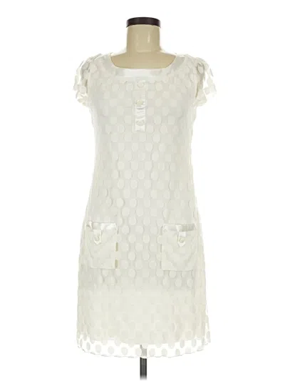 Pre-owned En Focus Studio Casual Dress In Ivory