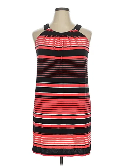 Pre-owned En Focus Studio Casual Dress In Red