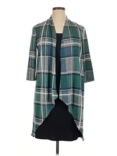 Pre-owned En Focus Studio Casual Dress In Teal