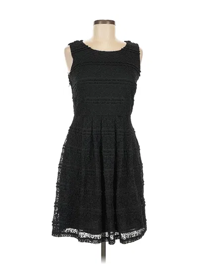 Pre-owned En Focus Studio Cocktail Dress In Black