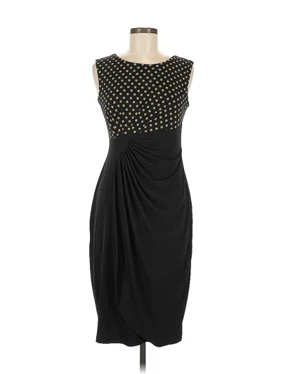 Pre-owned En Focus Studio Cocktail Dress In Black
