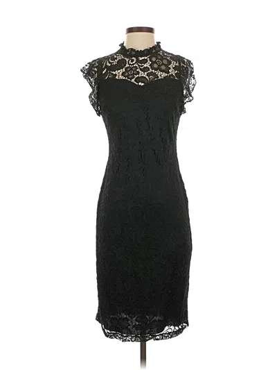 Pre-owned En Focus Studio Cocktail Dress In Black