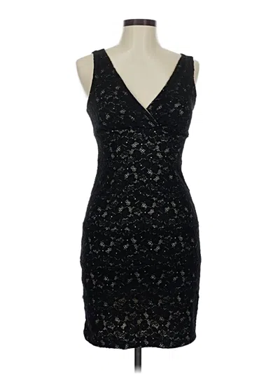 Pre-owned En Focus Studio Cocktail Dress In Black