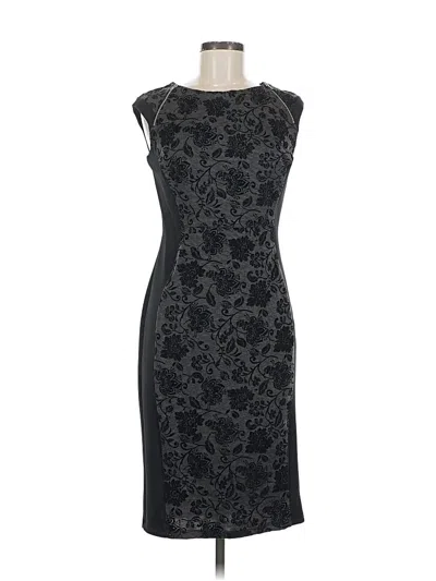 Pre-owned En Focus Studio Cocktail Dress In Black