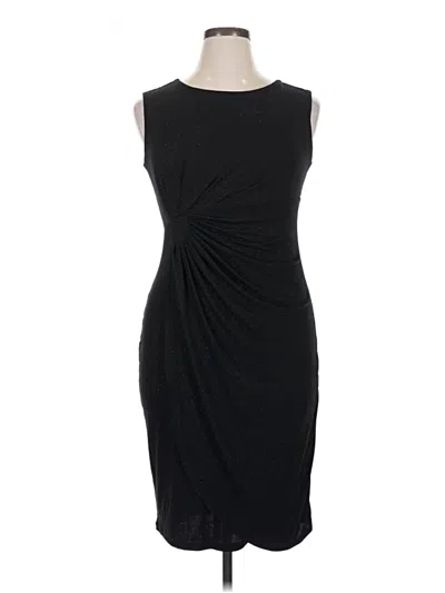 Pre-owned En Focus Studio Cocktail Dress In Black