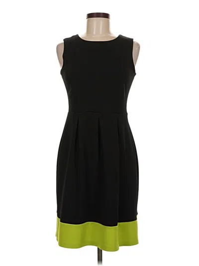 Pre-owned En Focus Studio Cocktail Dress In Black