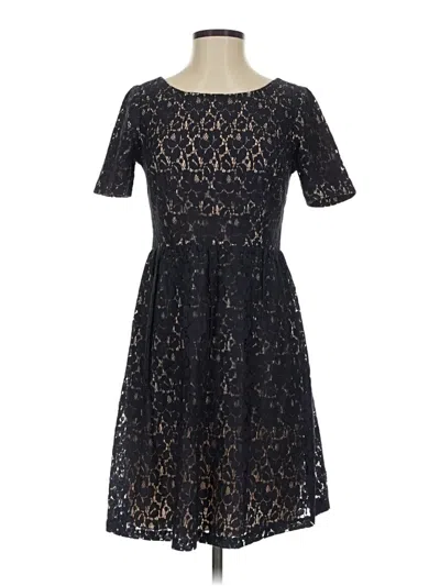 Pre-owned En Focus Studio Cocktail Dress In Black