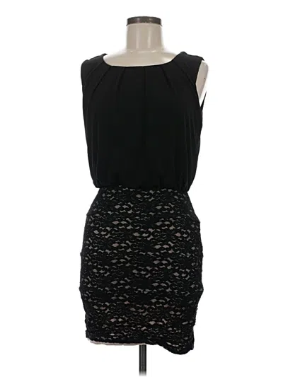 Pre-owned En Focus Studio Cocktail Dress In Black