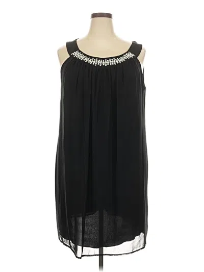 Pre-owned En Focus Studio Cocktail Dress In Black