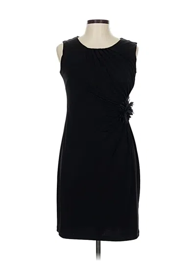 Pre-owned En Focus Studio Cocktail Dress In Black