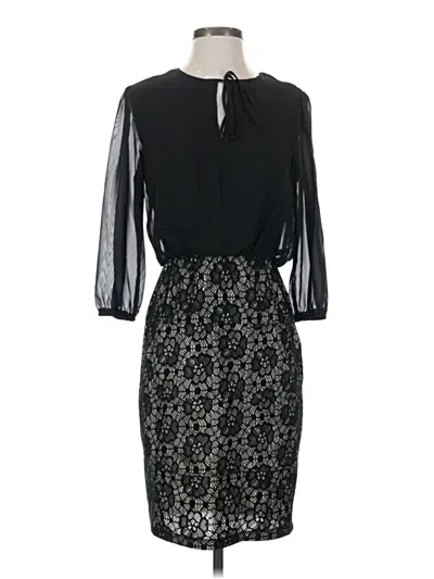 Pre-owned En Focus Studio Cocktail Dress In Black