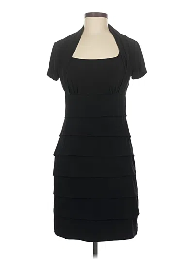 Pre-owned En Focus Studio Cocktail Dress In Black