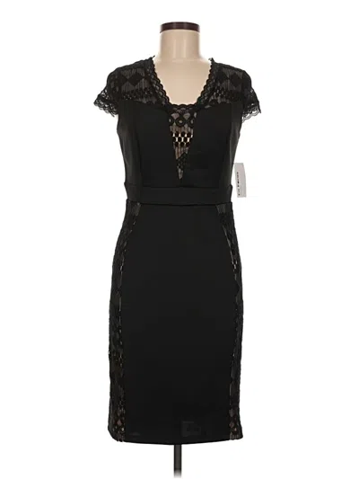 Pre-owned En Focus Studio Cocktail Dress In Black