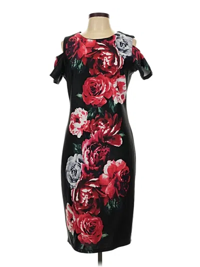 Pre-owned En Focus Studio Cocktail Dress In Black