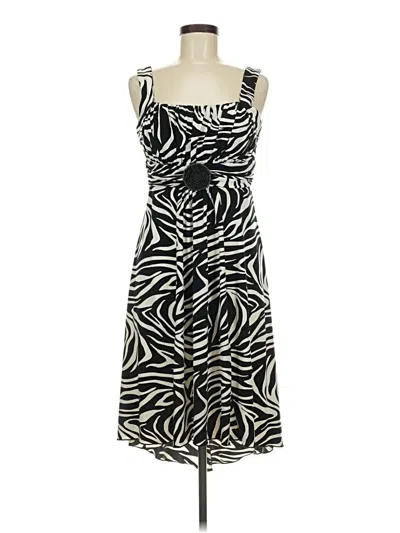 Pre-owned En Focus Studio Cocktail Dress In Black