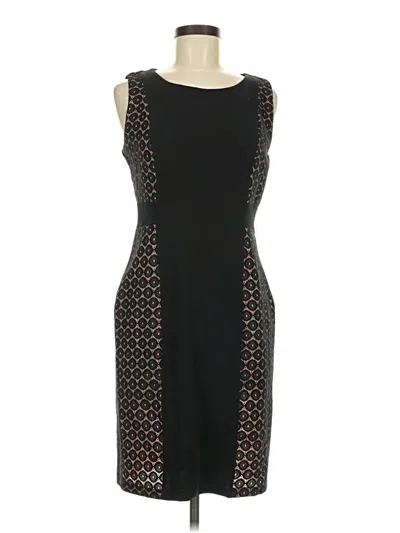 Pre-owned En Focus Studio Cocktail Dress In Black