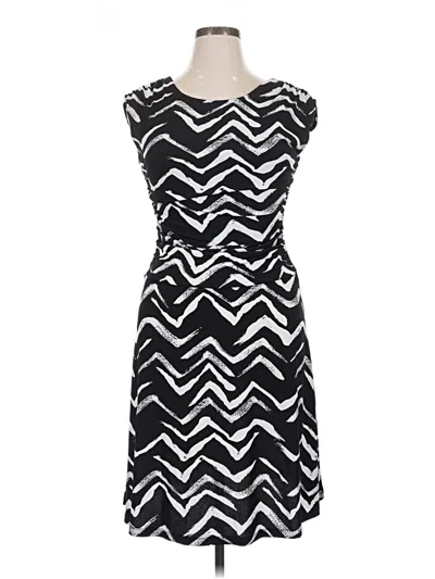 Pre-owned En Focus Studio Cocktail Dress In Black