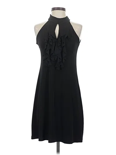 Pre-owned En Focus Studio Cocktail Dress In Black