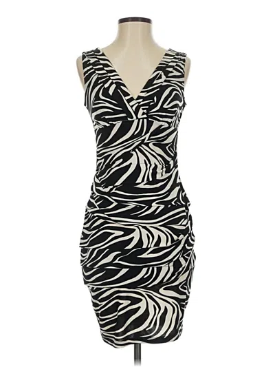 Pre-owned En Focus Studio Cocktail Dress In Black