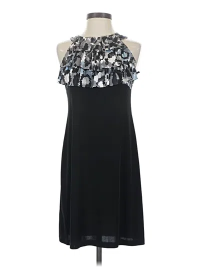Pre-owned En Focus Studio Cocktail Dress In Black