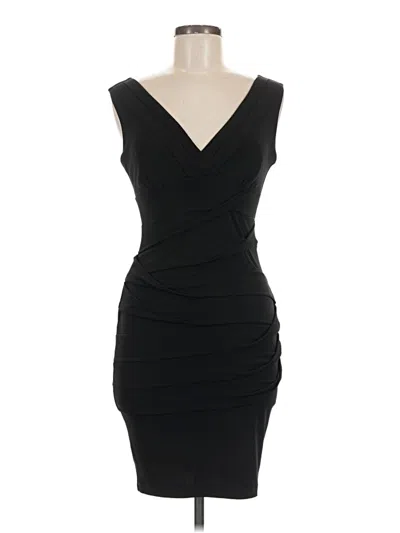 Pre-owned En Focus Studio Cocktail Dress In Black