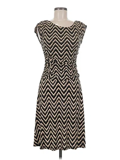 Pre-owned En Focus Studio Cocktail Dress In Black