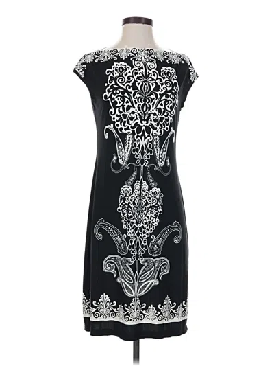 Pre-owned En Focus Studio Cocktail Dress In Black