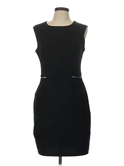 Pre-owned En Focus Studio Cocktail Dress In Black