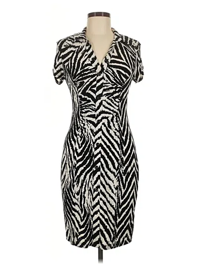 Pre-owned En Focus Studio Cocktail Dress In Black