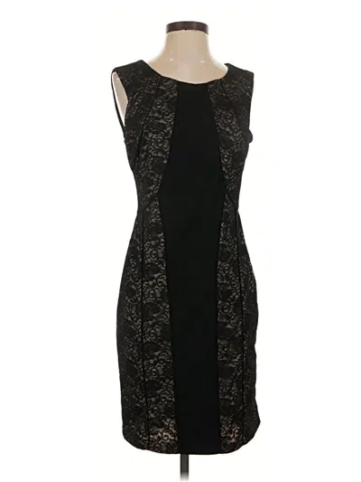 Pre-owned En Focus Studio Cocktail Dress In Black