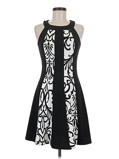 Pre-owned En Focus Studio Cocktail Dress In Black
